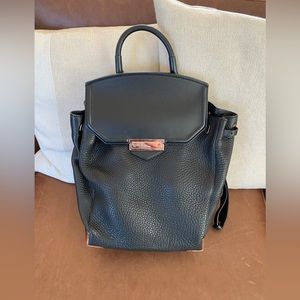 Alexander Wang Leather Black Backpack